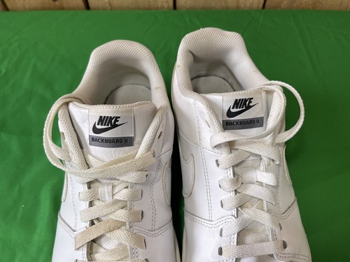 Nike Backboard II 487657-100 Men's White Sneakers Shoes Size 10 !!! - Picture 7 of 7