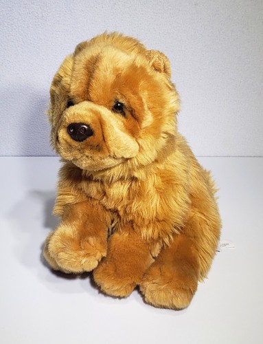 Ganz Webkinz Signature Chow Chow Plush Stuffed Animal Toy Dog NO CODE 12" EUC