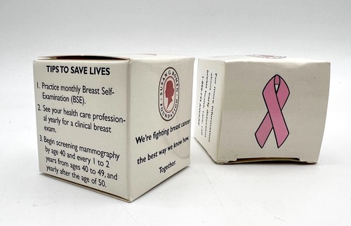 New - Set of 2 - BREAST CANCER Logo Golf Ball Titleist Collectors Logo Golf Ball - Picture 2 of 5