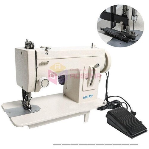 Heavy Duty Walking Foot Zigzag Stitch 7''inch Arm Leather Fur Sewing Machine