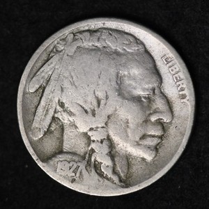 1927-S-Buffalo-Nickel-G-VG-FREE-SHIPPING