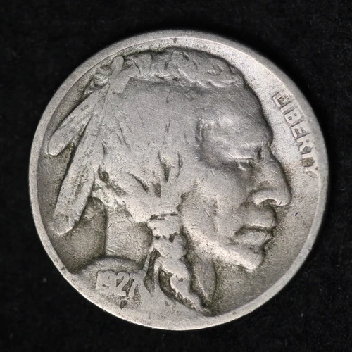1927-S Buffalo Nickel G / VG  FREE SHIPPING