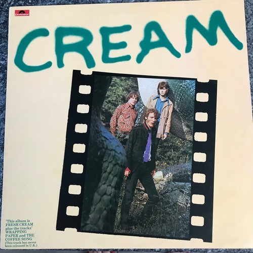 LP VINYL ALBUM CREAM FRESH CREAM PLUS 2 EXTRA TRACKS 1985 UK 2384-067 NEAR MINT - Picture 2 of 8