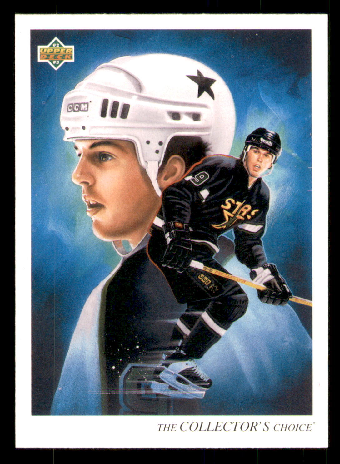Mike Modano 1992-93 Upper Deck #9 Minnesota North Stars