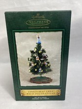 2002 Hallmark Keepsake "Christmas Tree With Decorations" Tree w/ Mini Ornaments