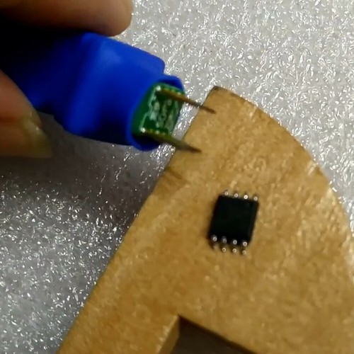 SOIC8 SOP8 Clip di Prova Sonda Linea 1,27mm Spaziatura per EEPROM 93CXX/25CXX/24CXX - Foto 6 di 9