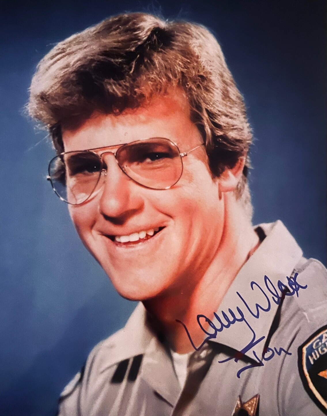 Larry Wilcox Signed 8x10 Photo CHiPs TV SERIES RARE!!! 15 eBay