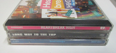 4 x TV Soundtracks Various Artists Bulk Lot CDs - Heart Break High + Seachange +