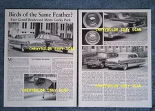 1956 Packard Patrician & 1973 Russian Chaika Vintage Comparison Article