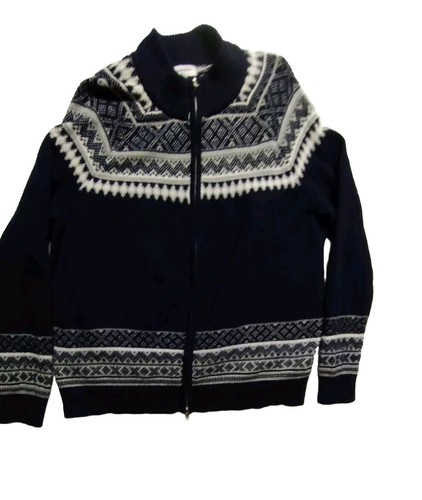 Goodfellow & Co. - Long Sleeve Full-Zip Sweater - Men’s Size XXL - Blue Pattern - Picture 2 of 9