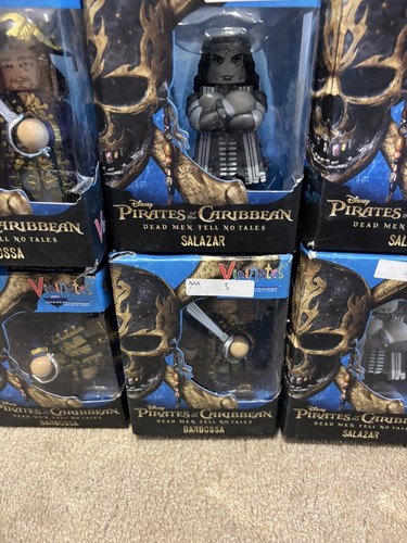 WHOLESALE LOT OF 8 Vinimates Pirates of the Caribbean Movie Salazar + BARBOSA - Picture 7 of 8