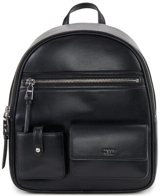$248. DKNY Zyon Backpack Black Silver
