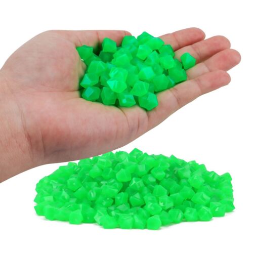 Glow in The Dark Pebbles 300 Pack, Glowing Rocks for Aquarium Decoration USA - Picture 3 of 7