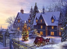 Eurographics Home for the Holidays 1000 Piece Jigsaw Puzzle
