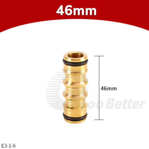 Brass Tap Connector Adaptor Universal Garden Water Fit Hose Pipe Tap Female Male - Picture 10 of 13