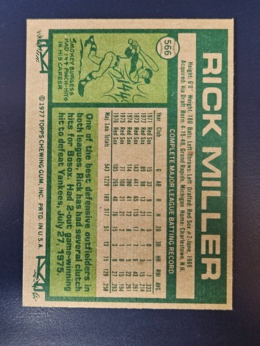 Tarjetas de béisbol Topps 1977 completan tu conjunto que elijas elegir cada una #301 - 660 - Imagen 267 de 355