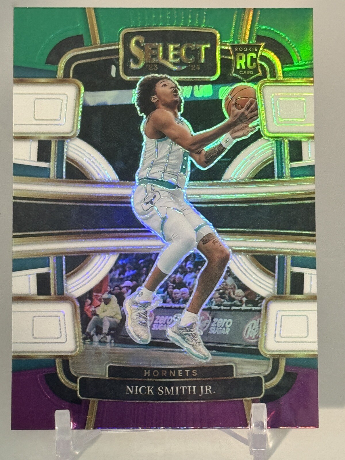 Nick Smith Jr. 2023-24 Panini Select  Green White Purple RC Concourse #89  B811