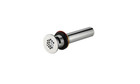 GRANITE GD Grid Strainer Drain Assembly GRANITE 1-1/4" x 8" Chrome