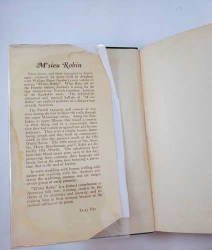 M'sieu Robin : Lyrics and legends of Jean Baptiste and his friends; Amsbary - Foto 3 di 4