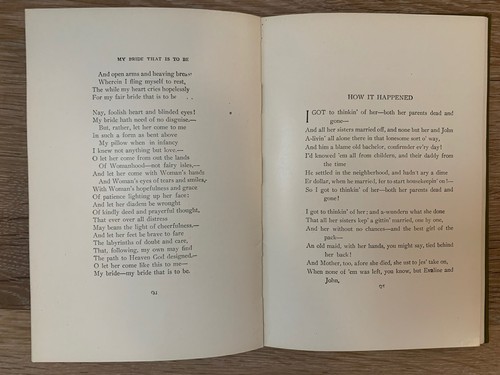 Antique 1899 Book Love-Lyrics By James Whitcomb Riley Original Pictures - Picture 11 of 11