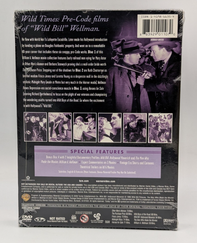 Forbidden Hollywood Collection Vol. 3 (DVD 2009, 4-Disc Box Set) New Sealed TCM - Picture 2 of 4