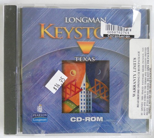 Longman Keystone 7 Texas CD-ROM Pearson Longman Disc - Picture 1 of 2