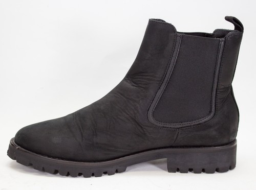 Thursday Boot Co Womens US 9 Everyday Legend Chelsea Pull On Matte Black Leather - Picture 5 of 12