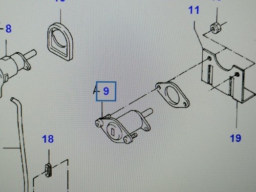 Kit de reparación de cilindros de cierre Ford Escort MK6 clásicos NUEVO - Imagen 3 de 3