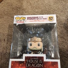 Funko Pop! Deluxe: House of The Dragon - Viserys on The Iron Throne 12