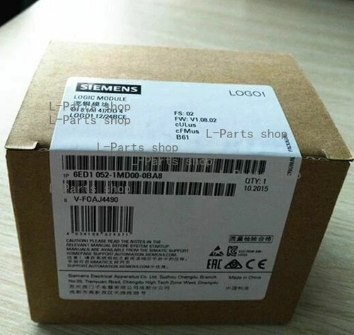 New Siemens LOGO 12/24RC logic module 6ED1052-1MD00-0BA6 6ED1 052-1MD00-0BA6 - Picture 2 of 2