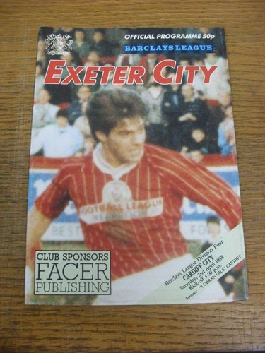 02.04.1988 Exeter City v Cardiff City