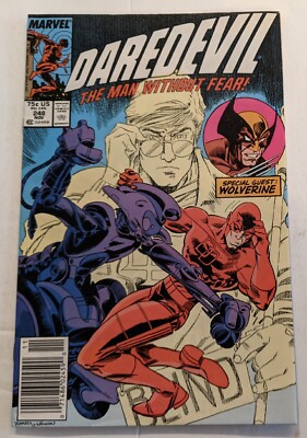 Daredevil★the man without fear★MARVEL Daredevil the Man Without Fear! Marvel Comics NO. 296 Sept