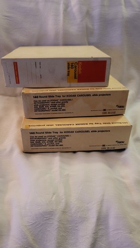 3 Vintage Airequipt 140 Slide Tray For Carousel For Kodak Slide Carousel - Photo 6 sur 6