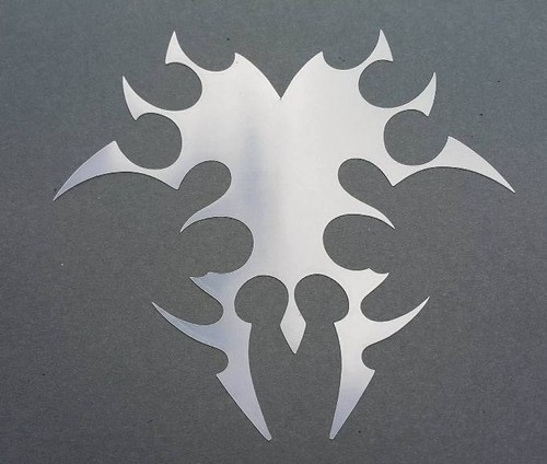 Skull Blades Airbrushing Stencils Template Step by Step - Picture 10 of 13