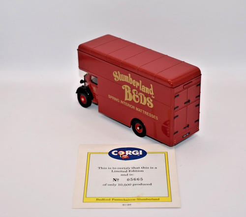 CORGI COMMERCIALS 97085 BEDFORD PANTECHNICON SLUMBERLAND LIMITED EDITION - Bild 3 von 3
