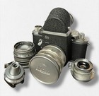 Leica Drp Erst Leitz Wetzlar German Camera w/ Extra Lenses