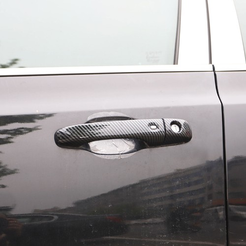 Carbon Fiber Exterior Door Handle Shell Trim For Chrysler 300 2011+ Accessories - Imagen 6 de 7