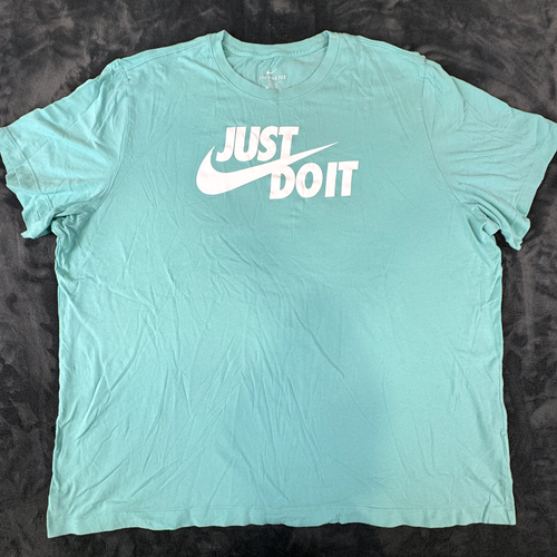 Nike Air Damen blau grün türkis Activewear T-Shirt Größe 3XL Fitnessstudio Training Laufen