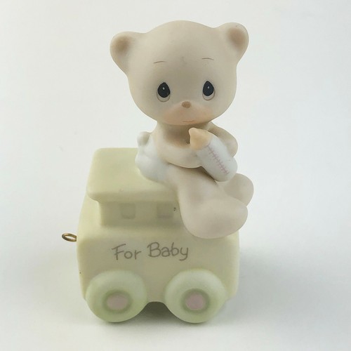 Precious Moments Enesco Birthday Train For Baby MAY YOUR BIRTHDAY BE WARM #15938 - Picture 2 of 9