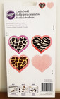 Wilton "ANIMAL PRINT HEART" Candy Mold Chocolate Plastic Love 2115-1800 NEW