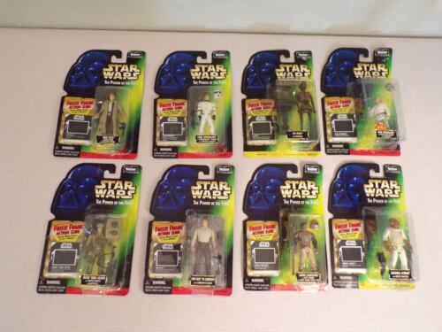 Star Wars Power Force Freeze Frame Collection Han Leia Luke Lando Hoth 22 figure - Bild 2 von 11