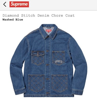 supreme chore jacket