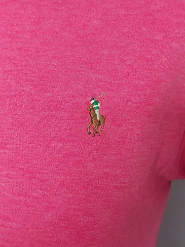 Mens Ralph Lauren Polo Shirt Embroidered Logo Slim Fit - Picture 2 of 5
