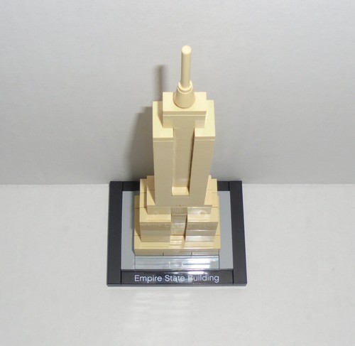 LEGO Architecture Empire State Building 21002 Box Instructions Assembled - Picture 11 of 15