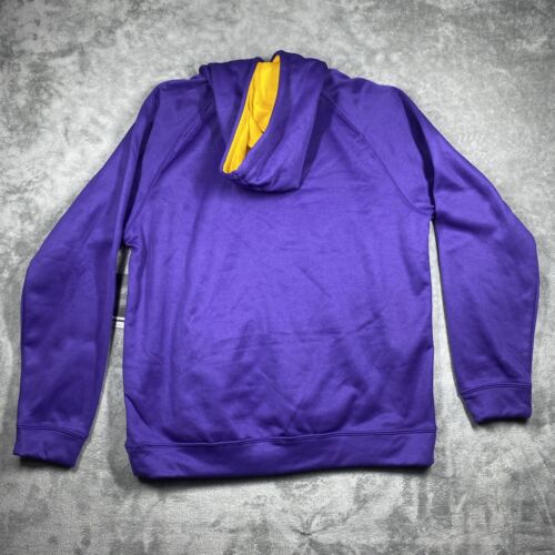 East Carolina Pirates Hoodie Colosseum Purple Pullover Men Sz XL Football NCAA - Picture 4 of 8