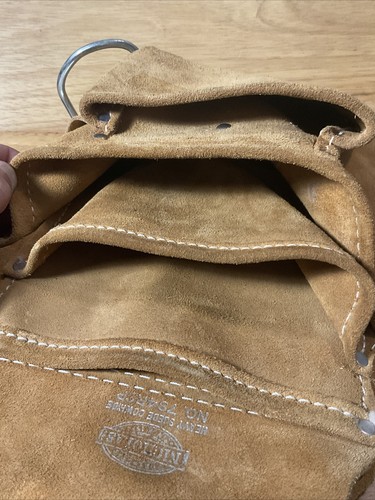 Nicholas 7 Pocket Suede Cowhide Tool Pouch - Nail Tool Pouch No.784RSP - Picture 7 of 7