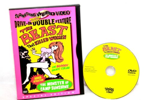 Something Weird Video The Beast That Killed Women & The Monster Of Camp Sunshine