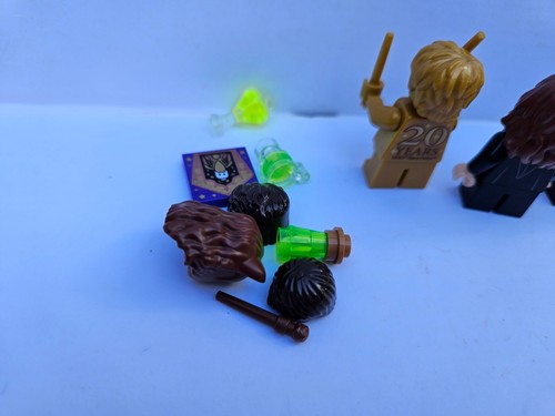 Lot LEGO Harry Potter  du set 76386 hp284 hp285 + Hermione hp286 + Ron hp287 - Imagen 7 de 7