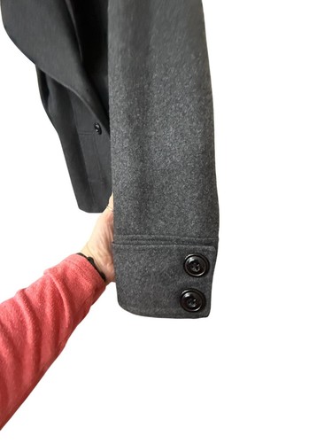 Cappotto donna doppiopetto misto lana New York & Co. tg 4 grigio stile classico - Foto 5 di 11