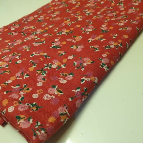 100% Cotton Lawn Floral Fabric Soft Dress Craft Drape Quilt Lining Material 44" - Picture 46 of 47